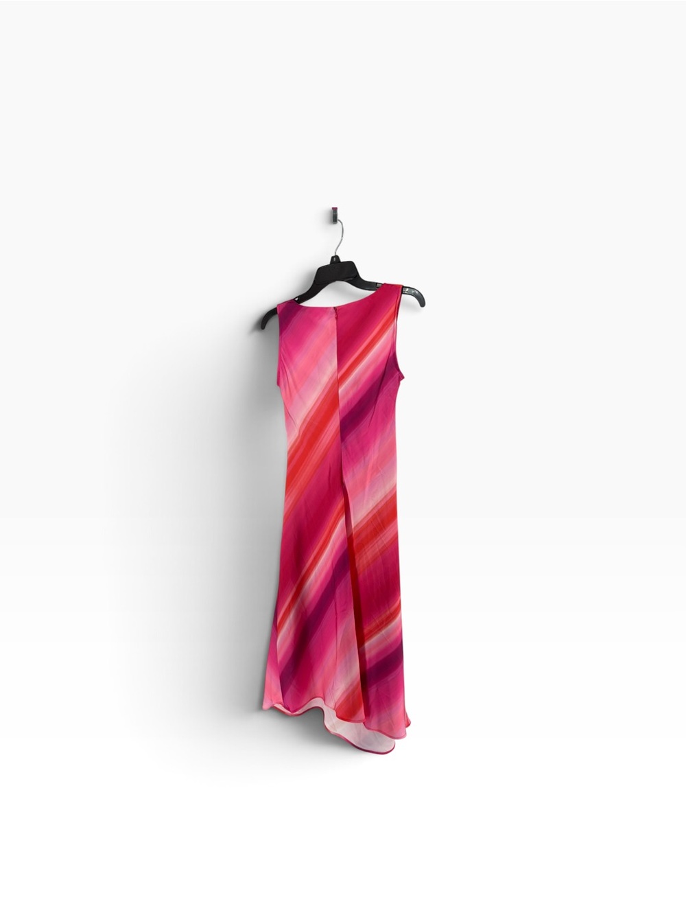 NEW DKNY Sleeveless Cowl Neck Slip Dress - Pink Multi size 2P - Picture 3 of 5